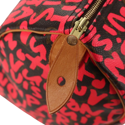 Louis Vuitton Graffity Speedy 30 Bag