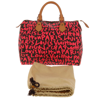 Louis Vuitton Graffity Speedy 30 Bag