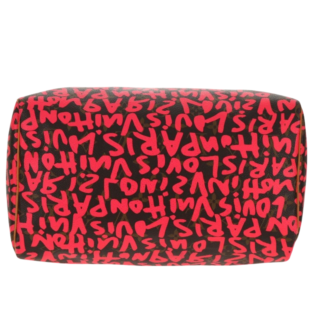 Louis Vuitton Graffity Speedy 30 Bag
