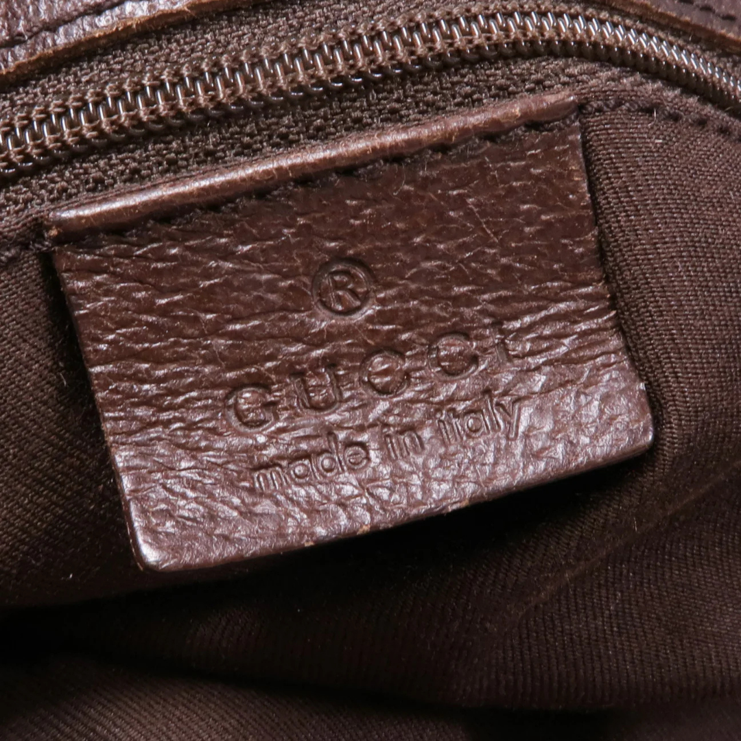 Gucci GG Tote Bag Canvas Brown