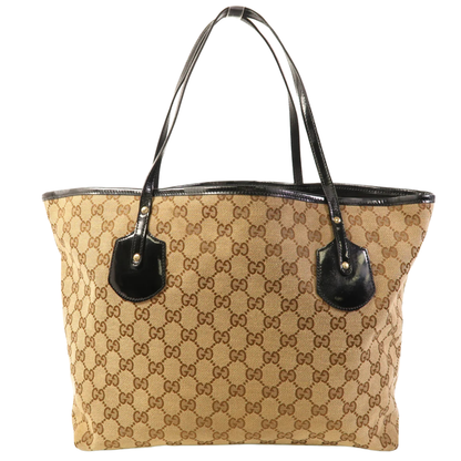 Gucci GG Shoulder Bag Canvas Brown