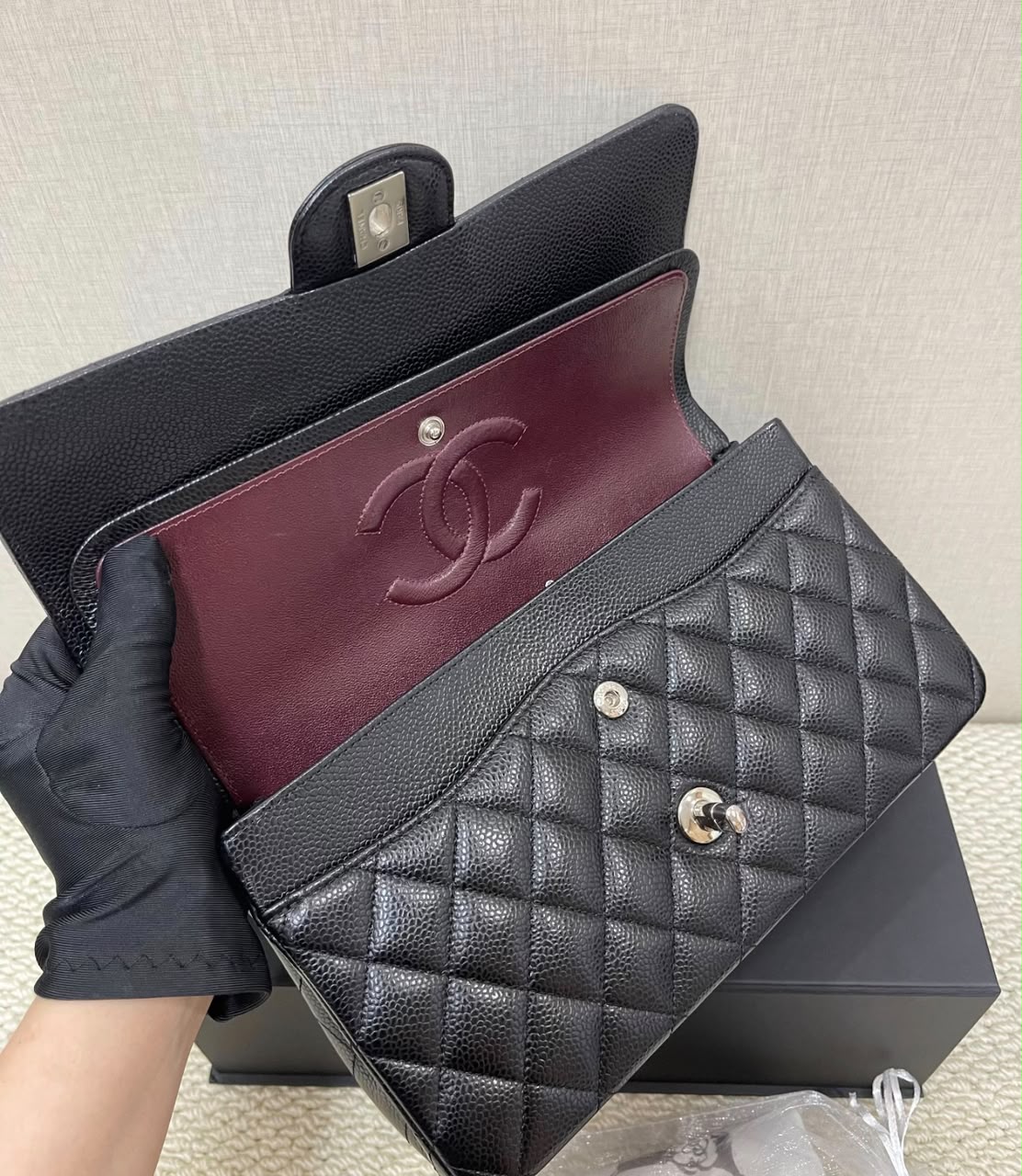 Chanel Classic Flap Bag Silver Hardware Pre-Order