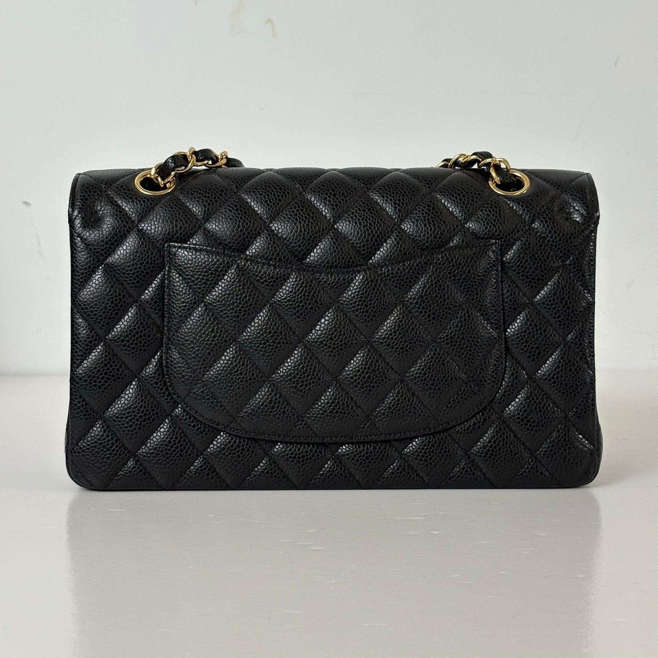 Chanel Classic Medium Vintage Bag Caviar Gold Hardware