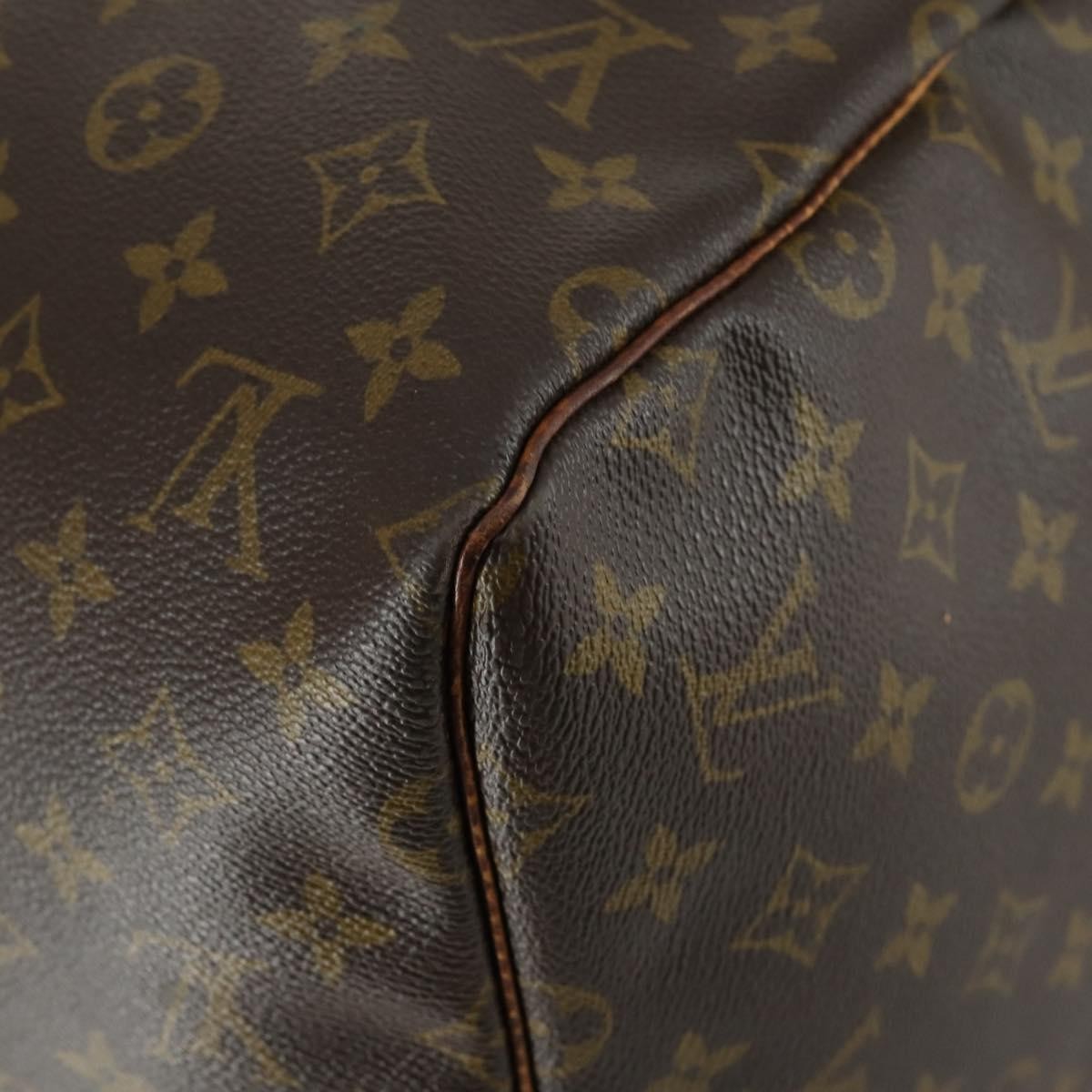 Louis Vuitton Keepall Vintage Travel Bag 55 Brown