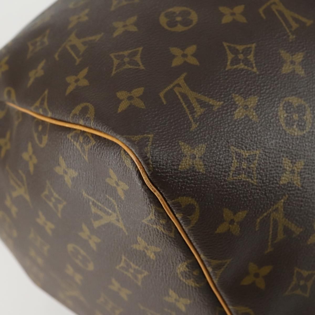 Louis Vuitton Keepall Vintage Travel Bag 55 Brown