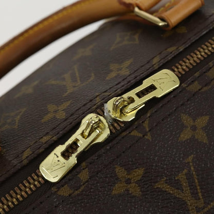 Louis Vuitton Keepall Vintage Travel Bag 55 Brown