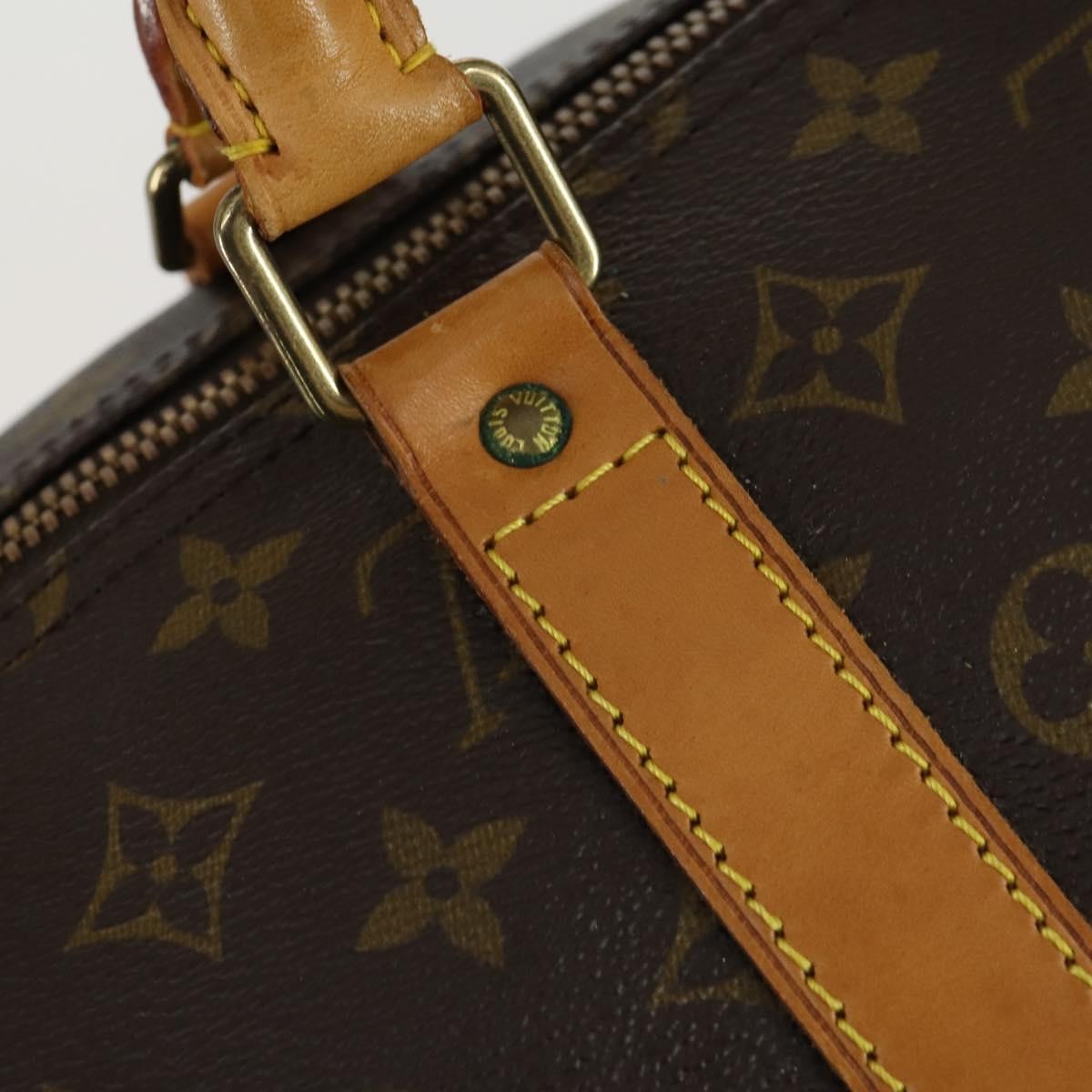 Louis Vuitton Keepall Vintage Travel Bag 55 Brown