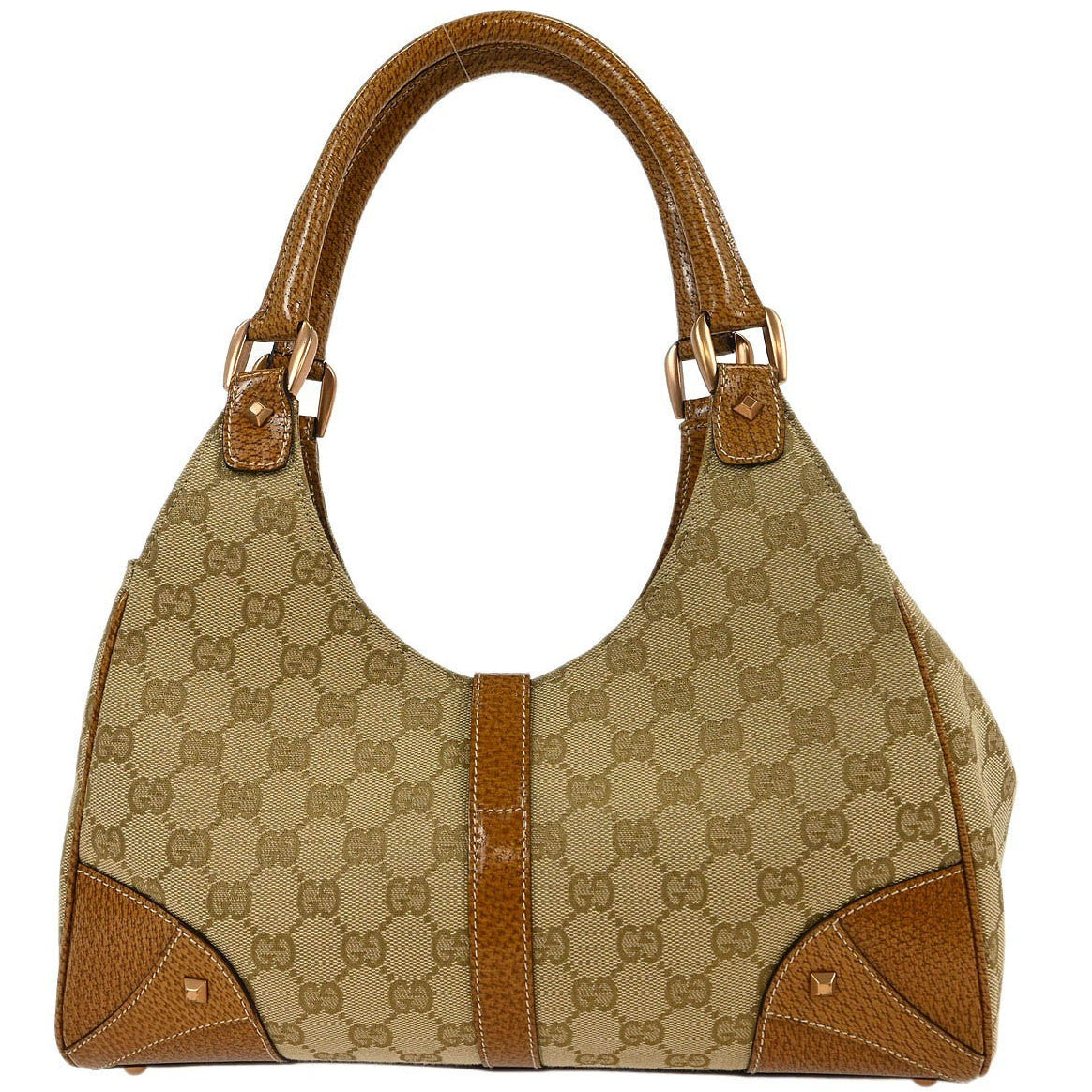 Gucci Joy Bardot Hobo Vintage Bag Beige