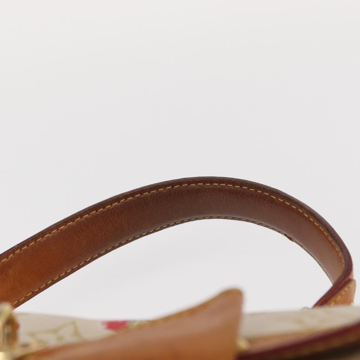 Louis Vuitton Limited Edition Cherry Blossom Vintage Retro Bag White
