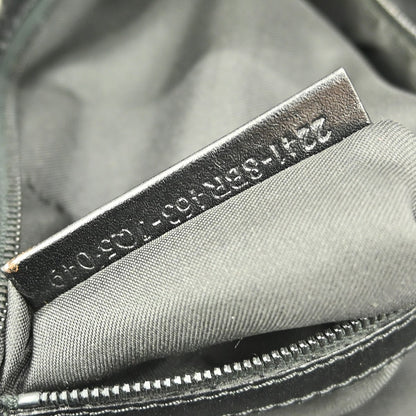 Fendi Zucchino Vintage Shoulder Bag Black