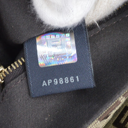 Fendi Zucchino Satchel Vintage Bag Brown