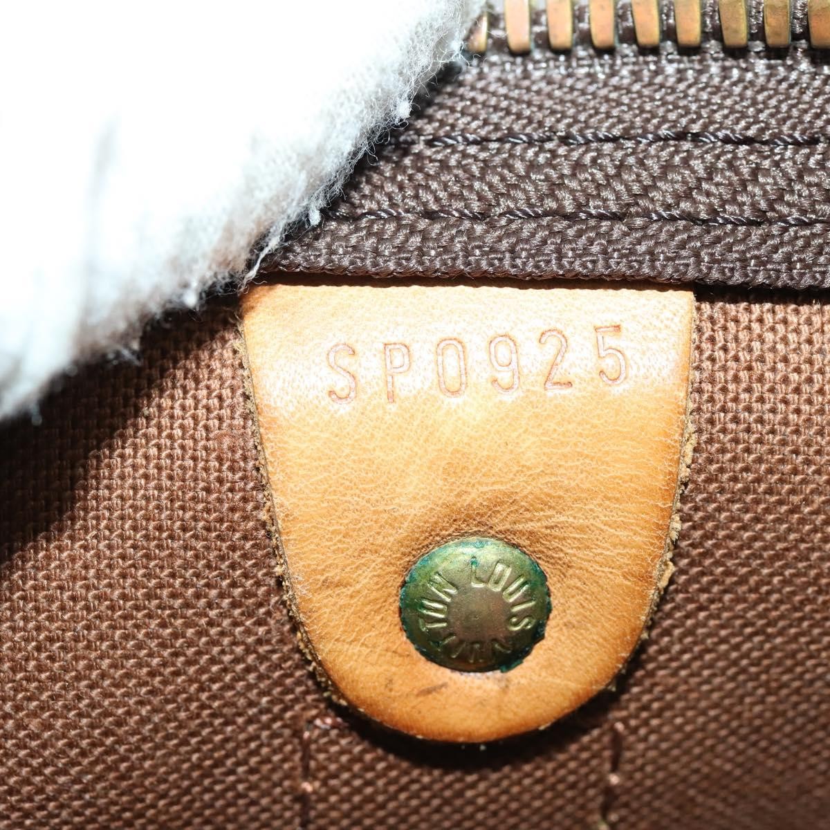 Louis Vuitton Keepall Vintage Travel Bag 55 Brown
