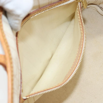 Louis Vuitton Neverfull PM Tote Vintage Bag Damier Beige