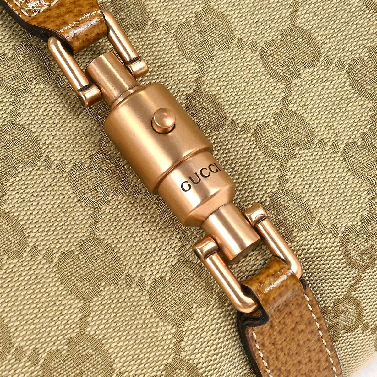 Gucci Joy Bardot Hobo Vintage Bag Beige