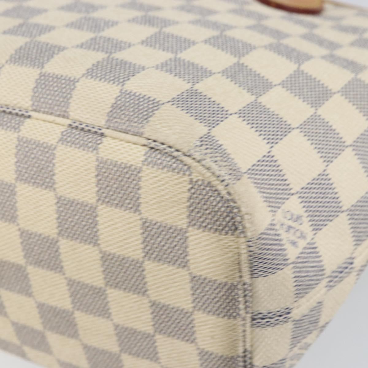 Louis Vuitton Neverfull PM Tote Vintage Bag Damier Beige