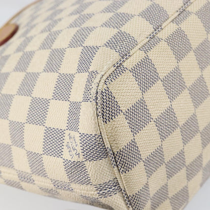 Louis Vuitton Neverfull PM Tote Vintage Bag Damier Beige