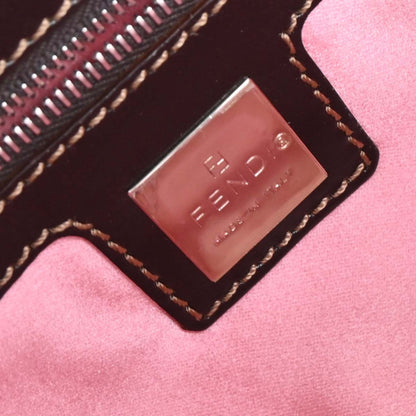 Fendi Baguette Embellished Denim Medium Vintage Bag