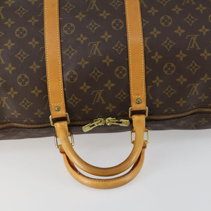Louis Vuitton Keepall Vintage Travel Bag 55 Brown
