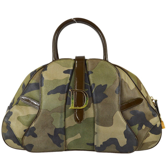 Dior Saddler Bowler Camouflage Bag