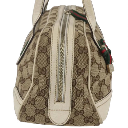 Gucci Princy Boston Vintage Bag Beige