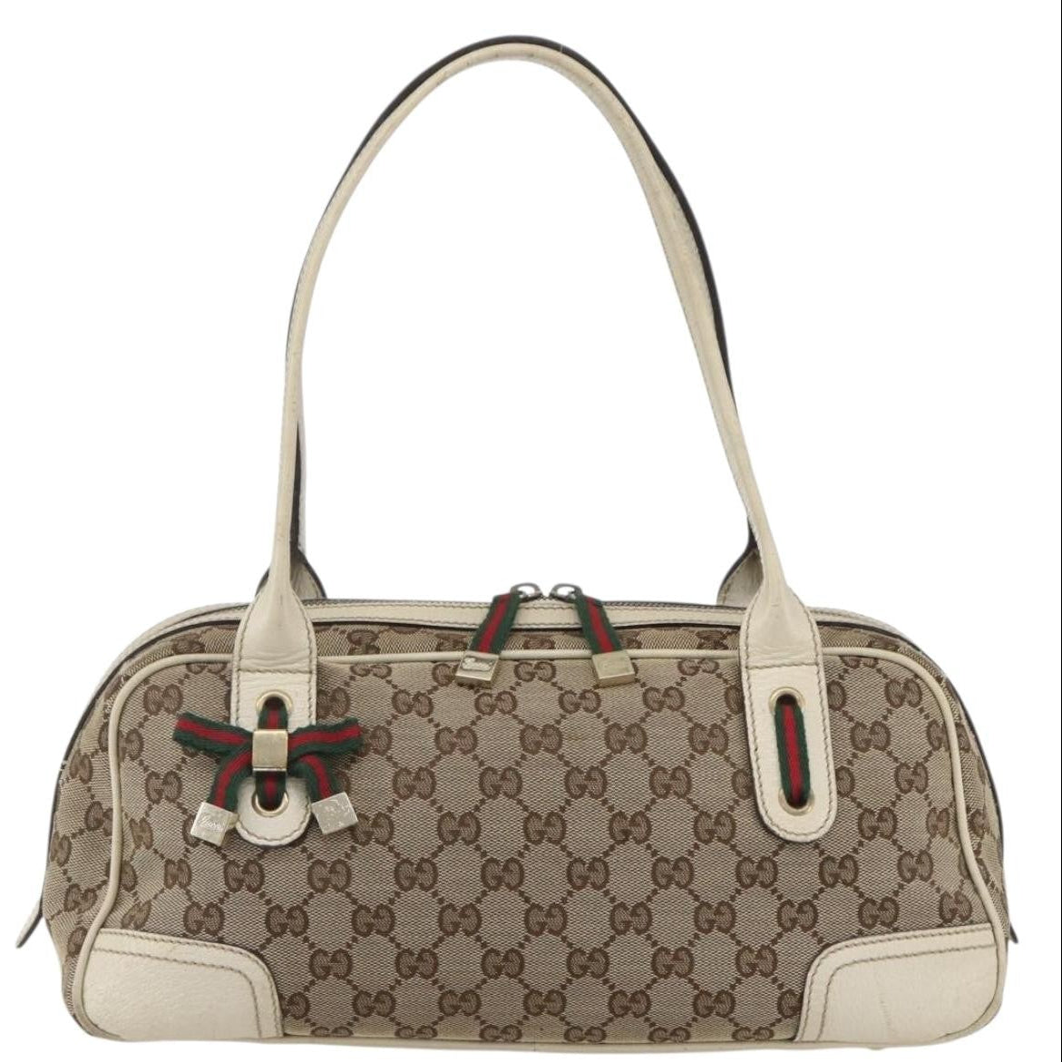 Gucci Princy Boston Vintage Bag Beige