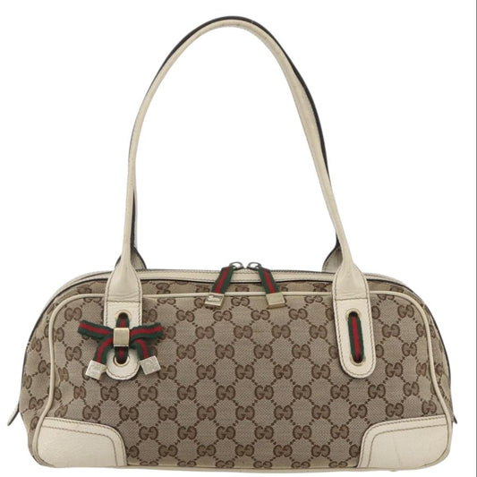 Gucci Princy Boston Vintage Bag Beige
